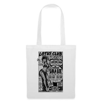 LOTUS CLUB - Stoffbeutel - Weiß - Vorne