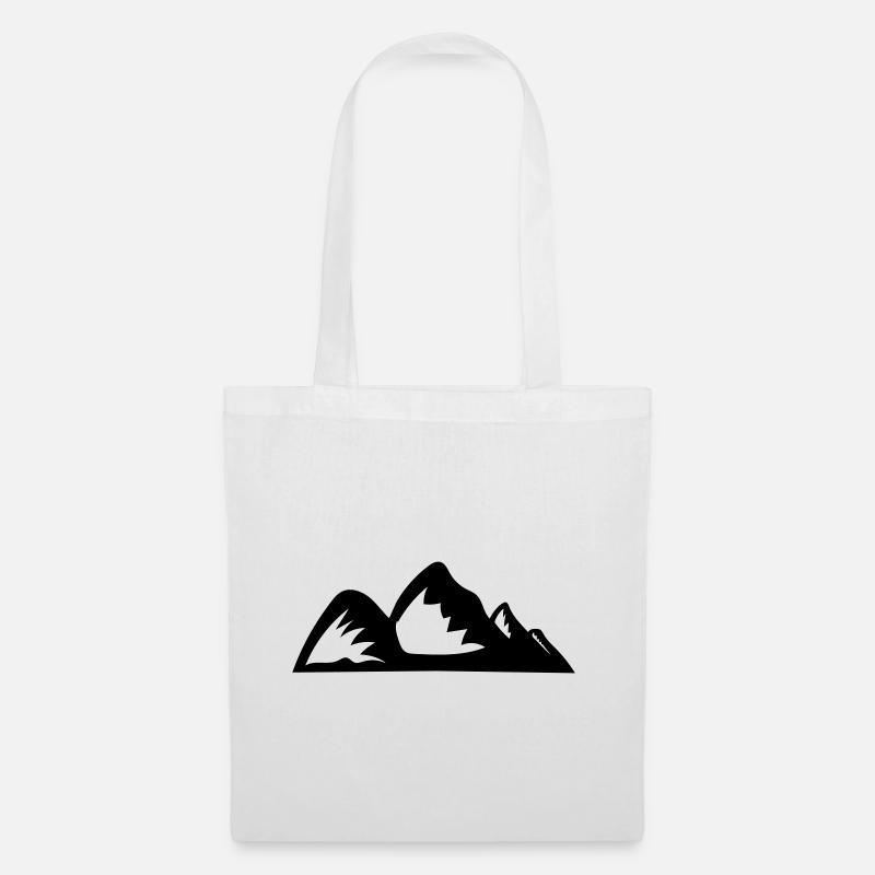 Mountains Mountain Mountains 12 - Tote Bag - white