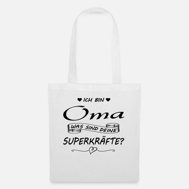 Oma - Stoffbeutel - Weiß
