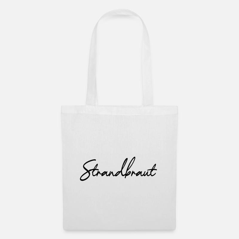 Strandbraut - Stoffbeutel - Weiß