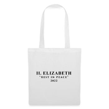 II Elizabeth repose en paix - Sac en tissu - blanc - Devant