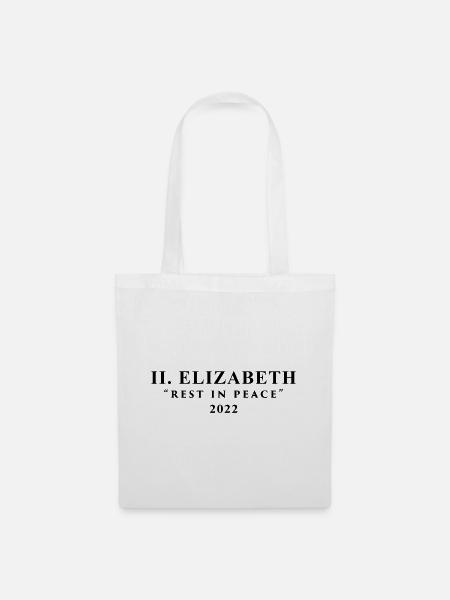 II Elizabeth Rest in Peace - Tote Bag - white