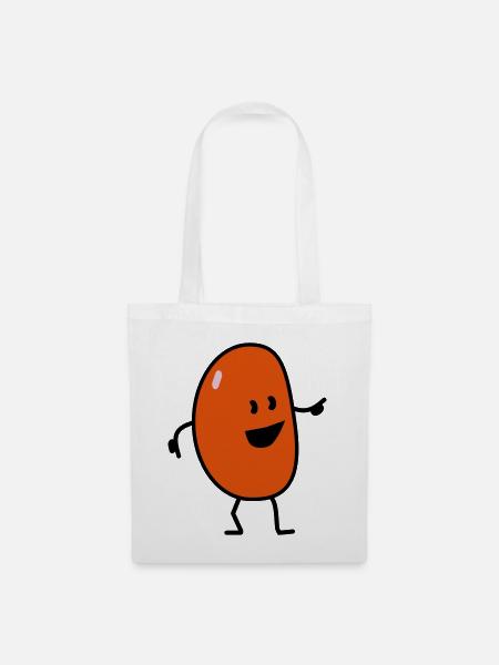 french (yelly) bean - Tote Bag - white
