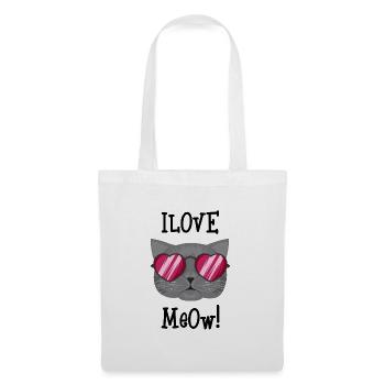 J'aime les chatons - Sac en tissu - blanc - Devant