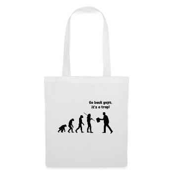 Evolution - go back, it's a - Tote Bag - white - Front