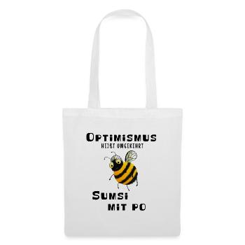 Sumsi with Po - optimism - Tote Bag - white - Front