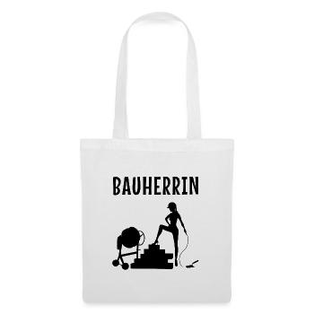 Bauherrin - Stoffbeutel - Weiß - Vorne
