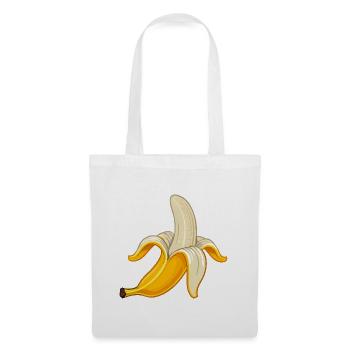 Banana 🍌 - Tote Bag - white - Front