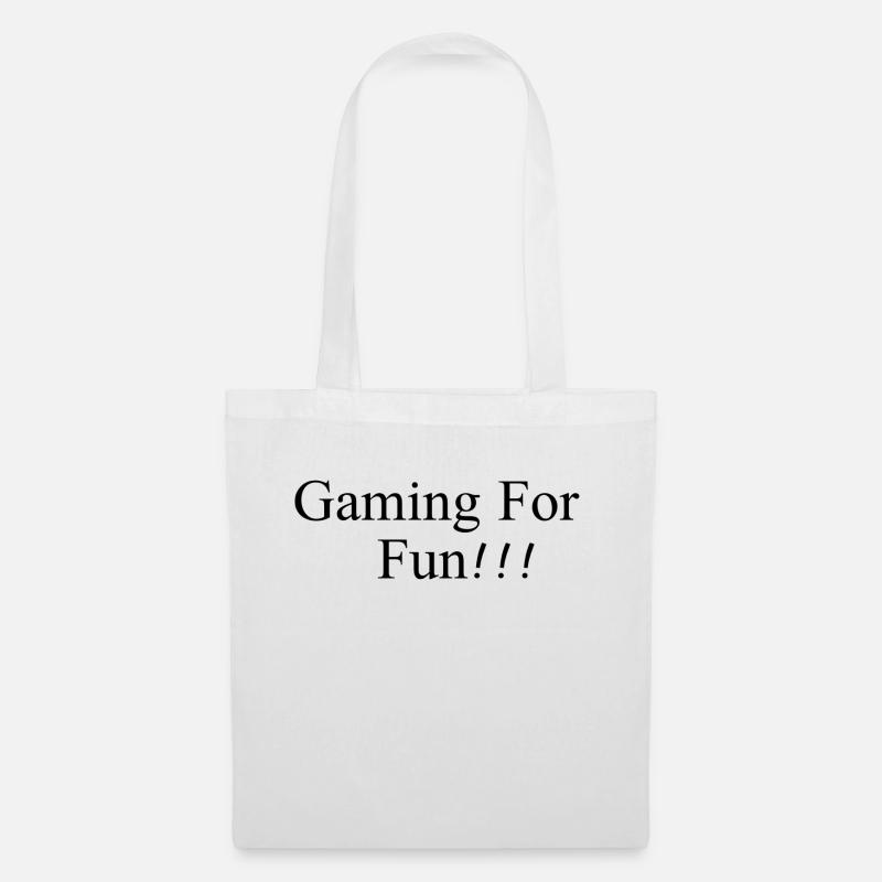 Gaming for fun - Stoffbeutel - Weiß