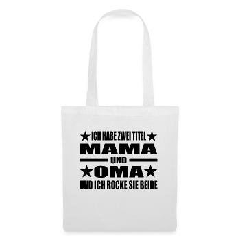 Mama - Stoffbeutel - Weiß - Vorne