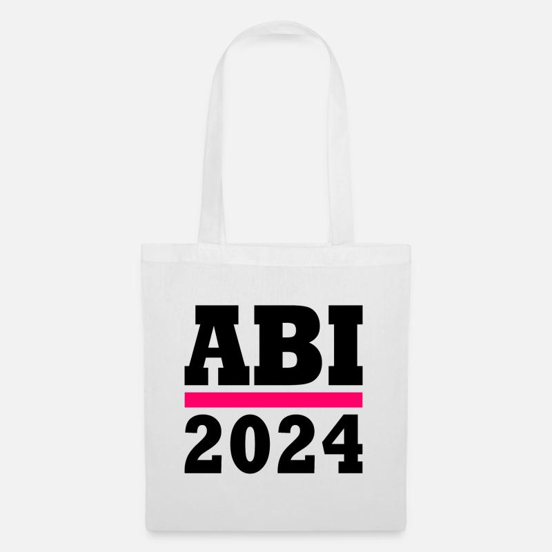Abi 2024 - Stoffbeutel - Weiß