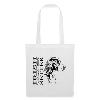 Irish Red and White Setter Hound Dogs Wilsigns - Tote Bag - white - Front