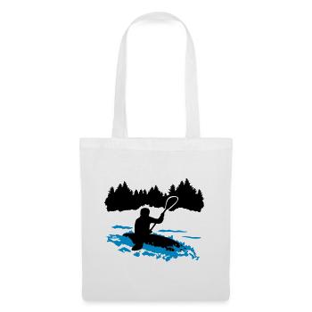 Kayak, kayak - Sac en tissu - blanc - Devant