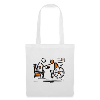 Senior Caregiver,Caregiver,Nurse,Gift Idea - Tote Bag - white - Front