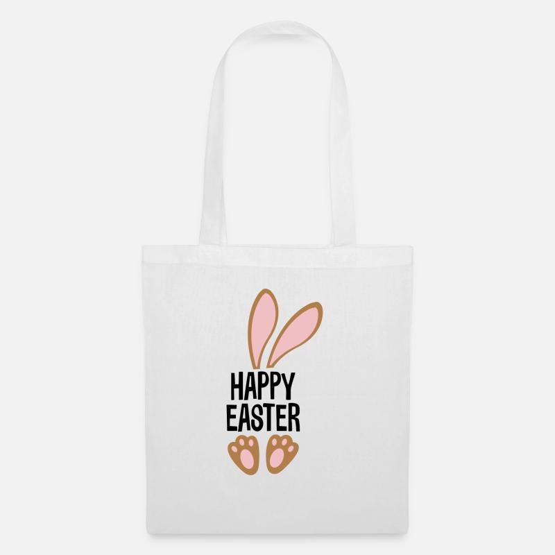 Ostern - Stoffbeutel - Weiß