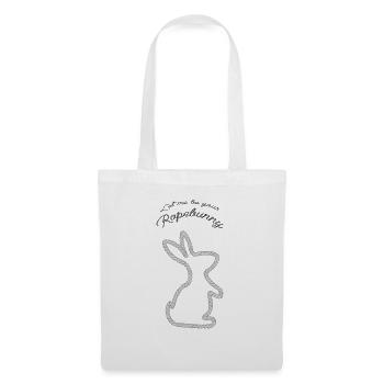 Let me be your Ropebunny - Stoffbeutel - Weiß - Vorne