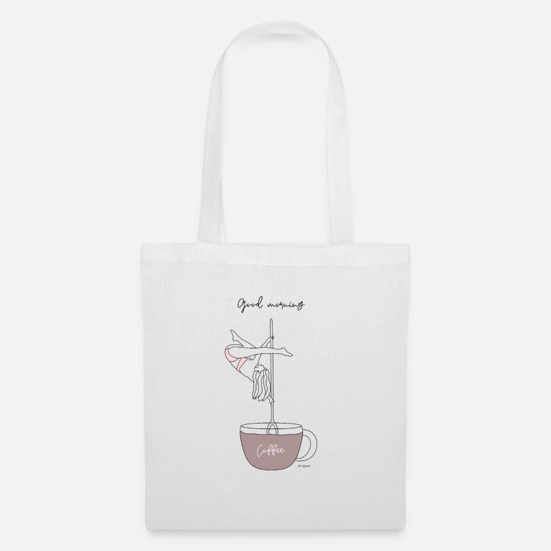 Thème de la pole dance - Sac en tissu - blanc