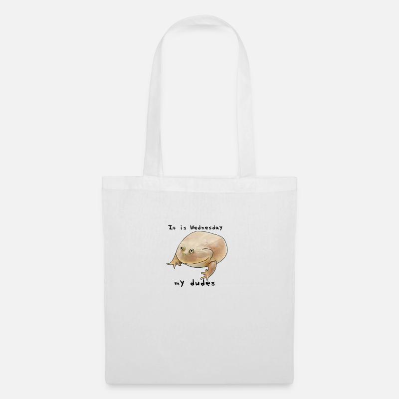 C’est mercredi mes mecs - mème - Sac en tissu - blanc