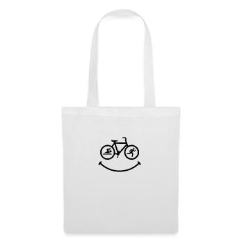 Triathlon Swim Bike Run - Sac en tissu - blanc - Devant