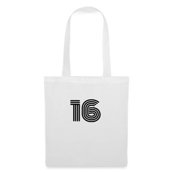 16 - Sac en tissu - blanc - Devant
