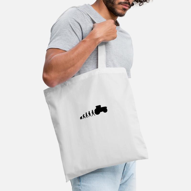 Evolution tractor tractor tractor Tote Bag