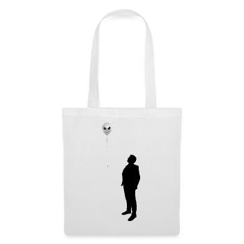 Balloon flying away - Tote Bag - white - Front