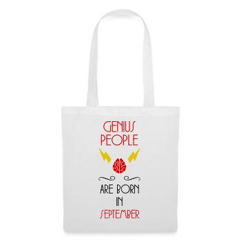 The Genies were born in September Humour - Tote Bag - white - Front