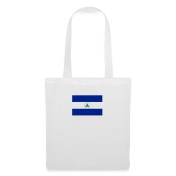 Flagge Nicaragua - Stoffbeutel - Weiß - Vorne