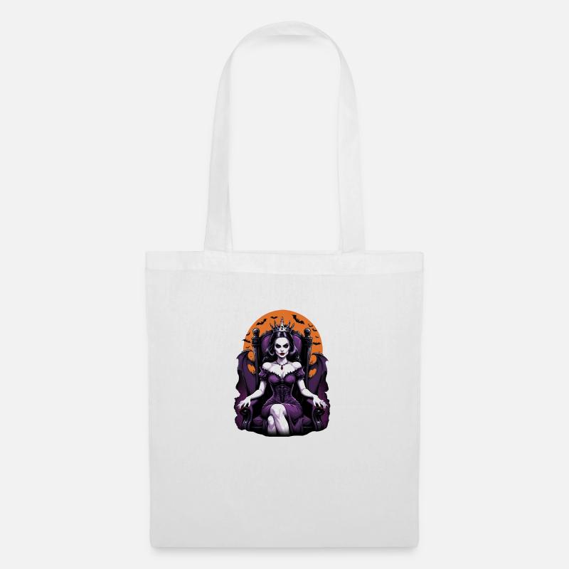Vampire Queen Queen Tron Halloween Gift - Tote Bag - white