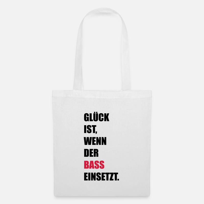 Musik - Stoffbeutel - Weiß