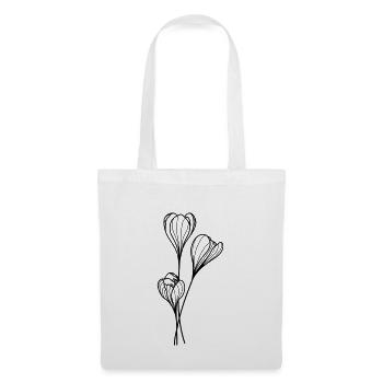 simple wildflower - Tote Bag - white - Front