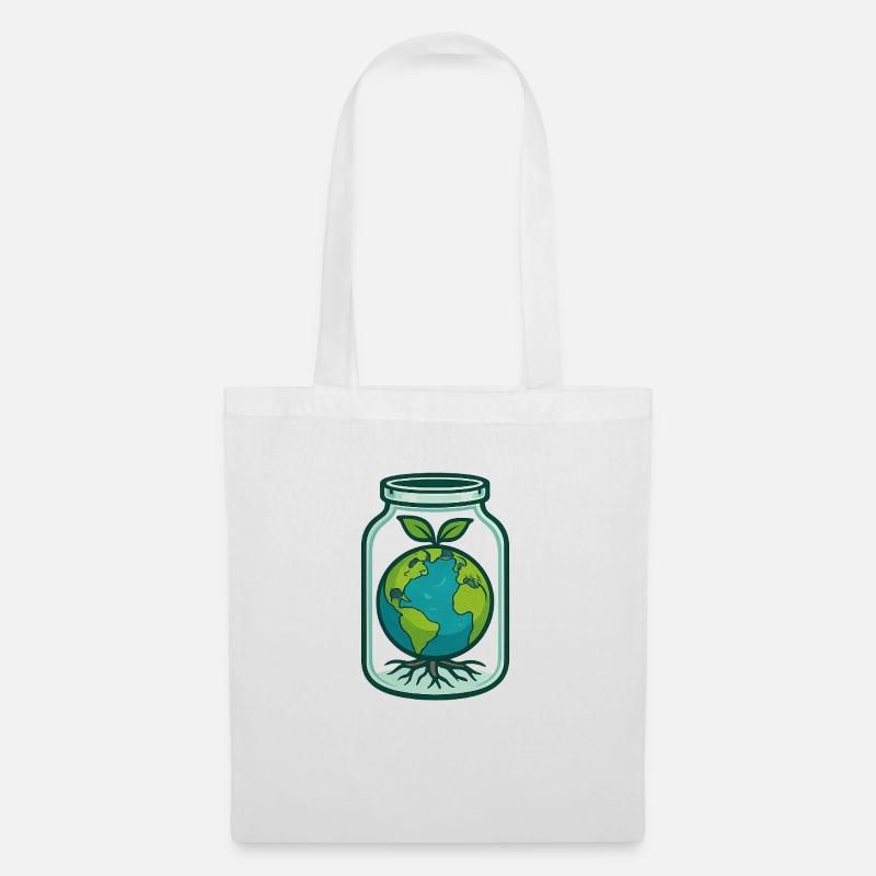 There is no Planet B - Stoffbeutel - Weiß