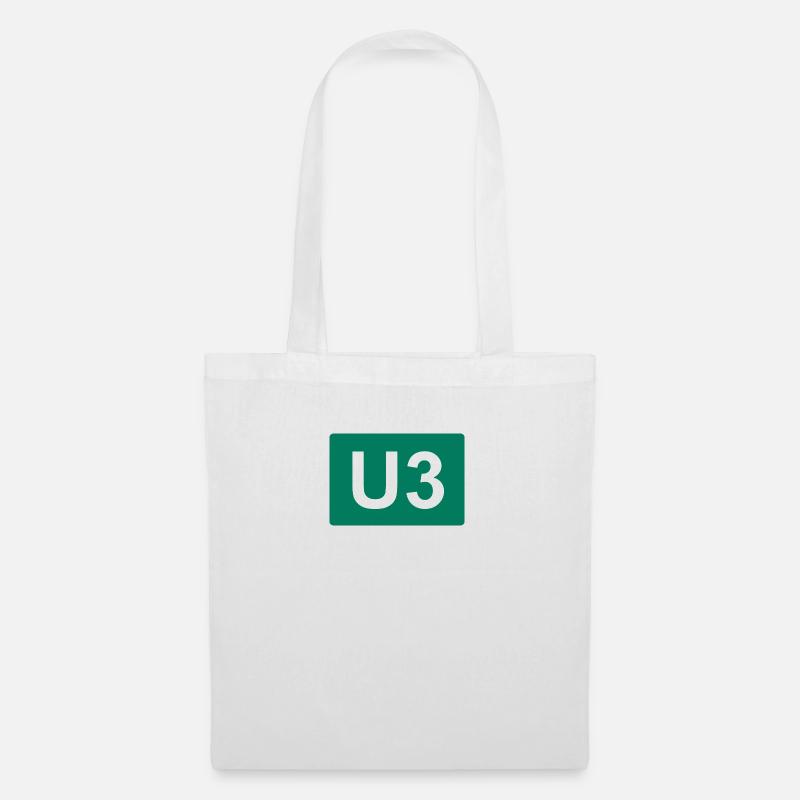 Berlin U-Bahn U3 - Stoffbeutel - Weiß