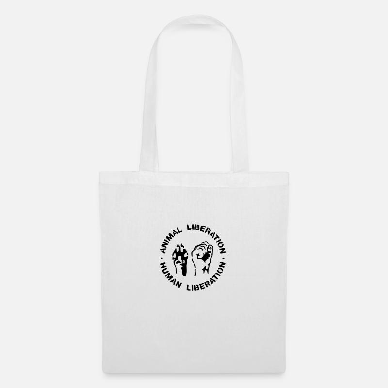 Animal Liberation Front - Stoffbeutel - Weiß