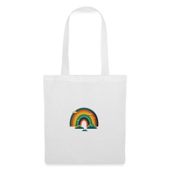 RAINBOW - Tote Bag - white - Front