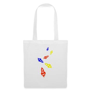 Rocket symbol - Tote Bag - white - Front