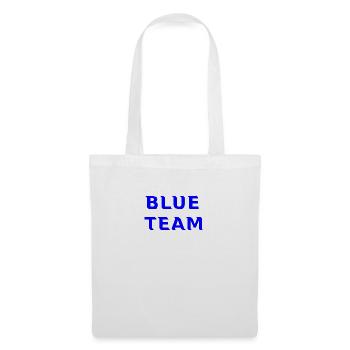 Blue Team - Stoffbeutel - Weiß - Vorne