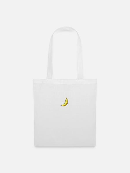 Banana Banane - Stoffbeutel - Weiß