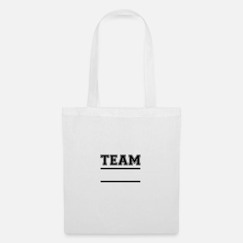 TEAM - Tote Bag - white