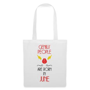 Genies Born in June - Birth Gift - Tote Bag - white - Front