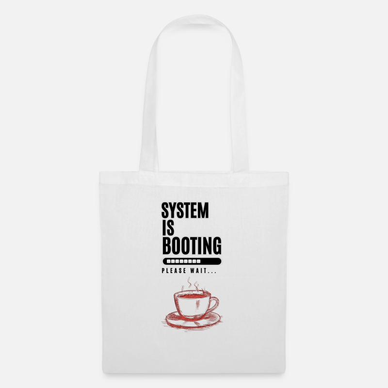Le système démarre - Sac en tissu - blanc