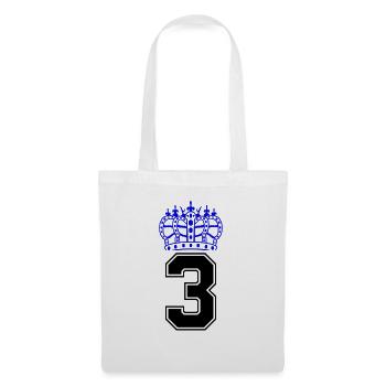 3 krone - Stoffbeutel - Weiß - Vorne