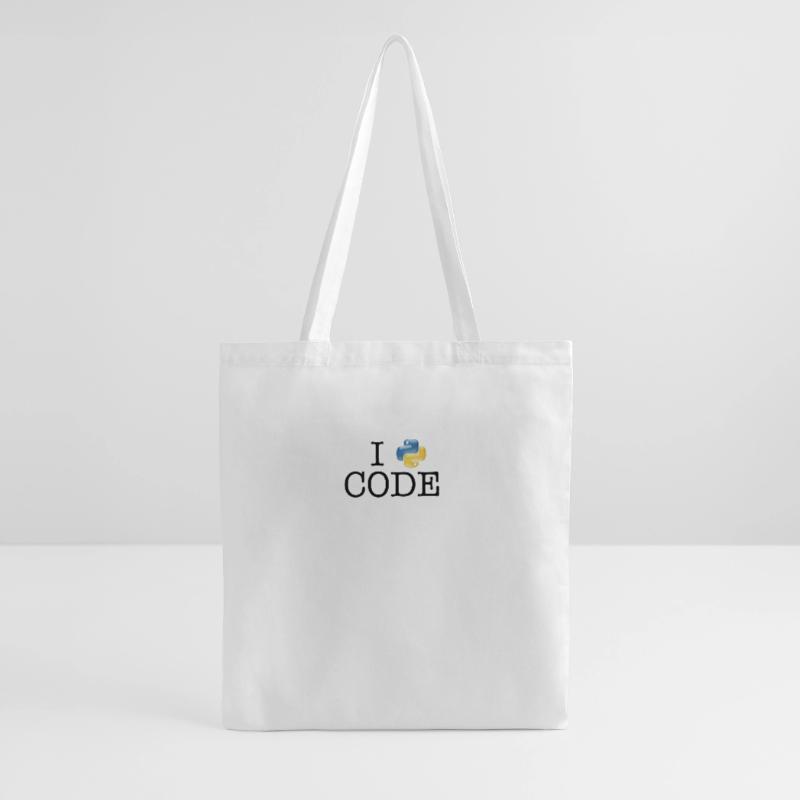 I love code - Python Tote Bag