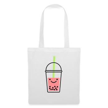 Bubble Tea - Sac en tissu - blanc - Devant