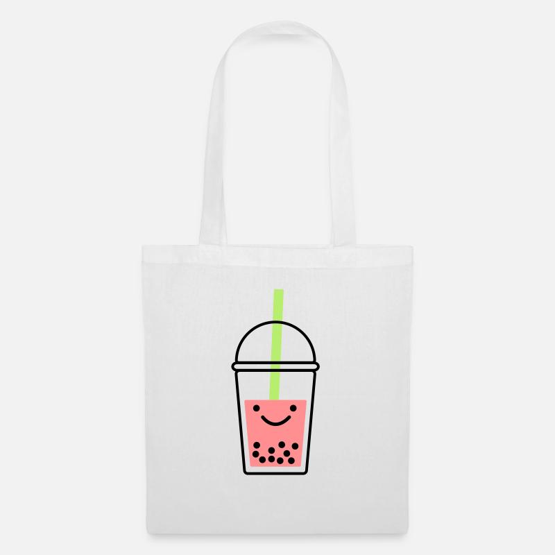 Bubble Tea - Stoffbeutel - Weiß