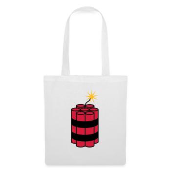 lit tnt dynamite explode explosion spre - Tote Bag - white - Front