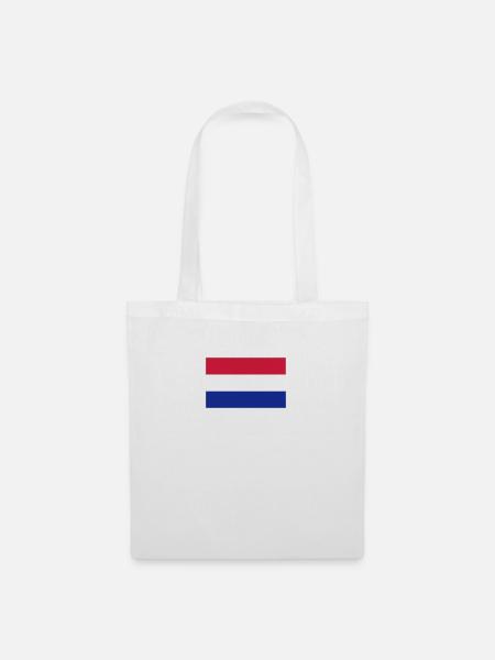 Niederlande - Stoffbeutel - Weiß