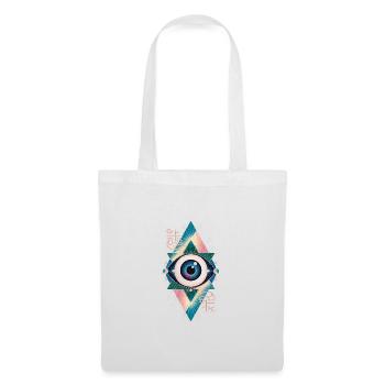Magic Eye - Stunning Spiritual Quote - Tote Bag - white - Front