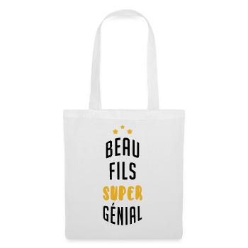 Beau Fils - Beau-Fils - Famille - Mariage - Tshirt - Tote Bag - white - Front