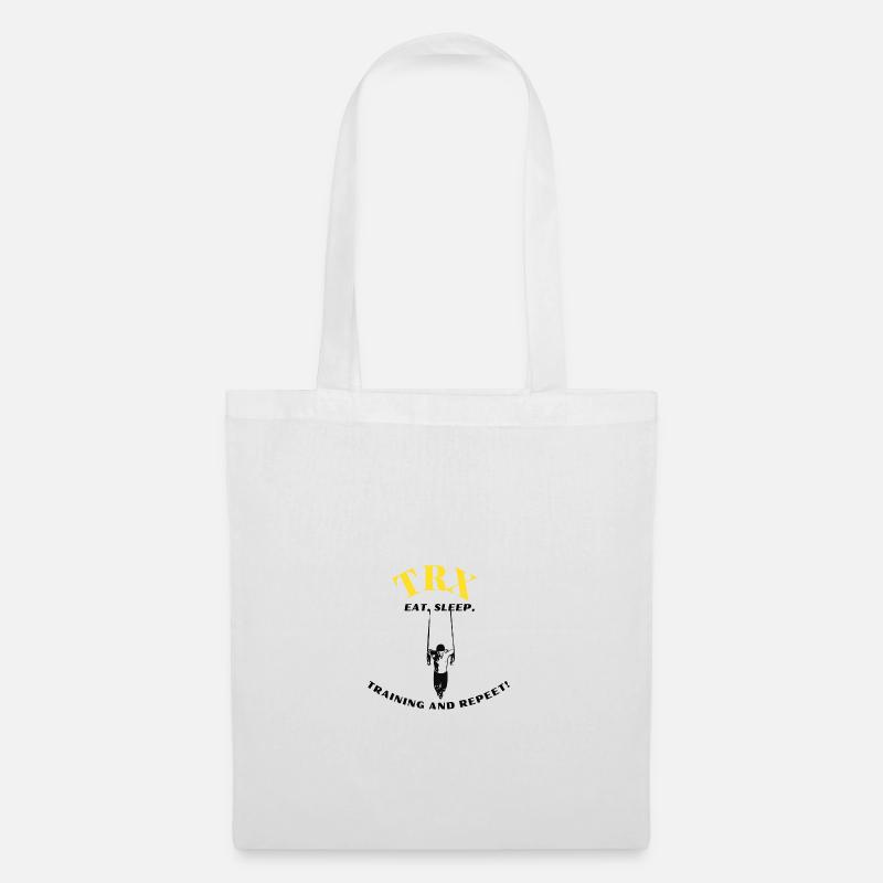 TRX EAT SLEEP Gift Idea Training - Tote Bag - white